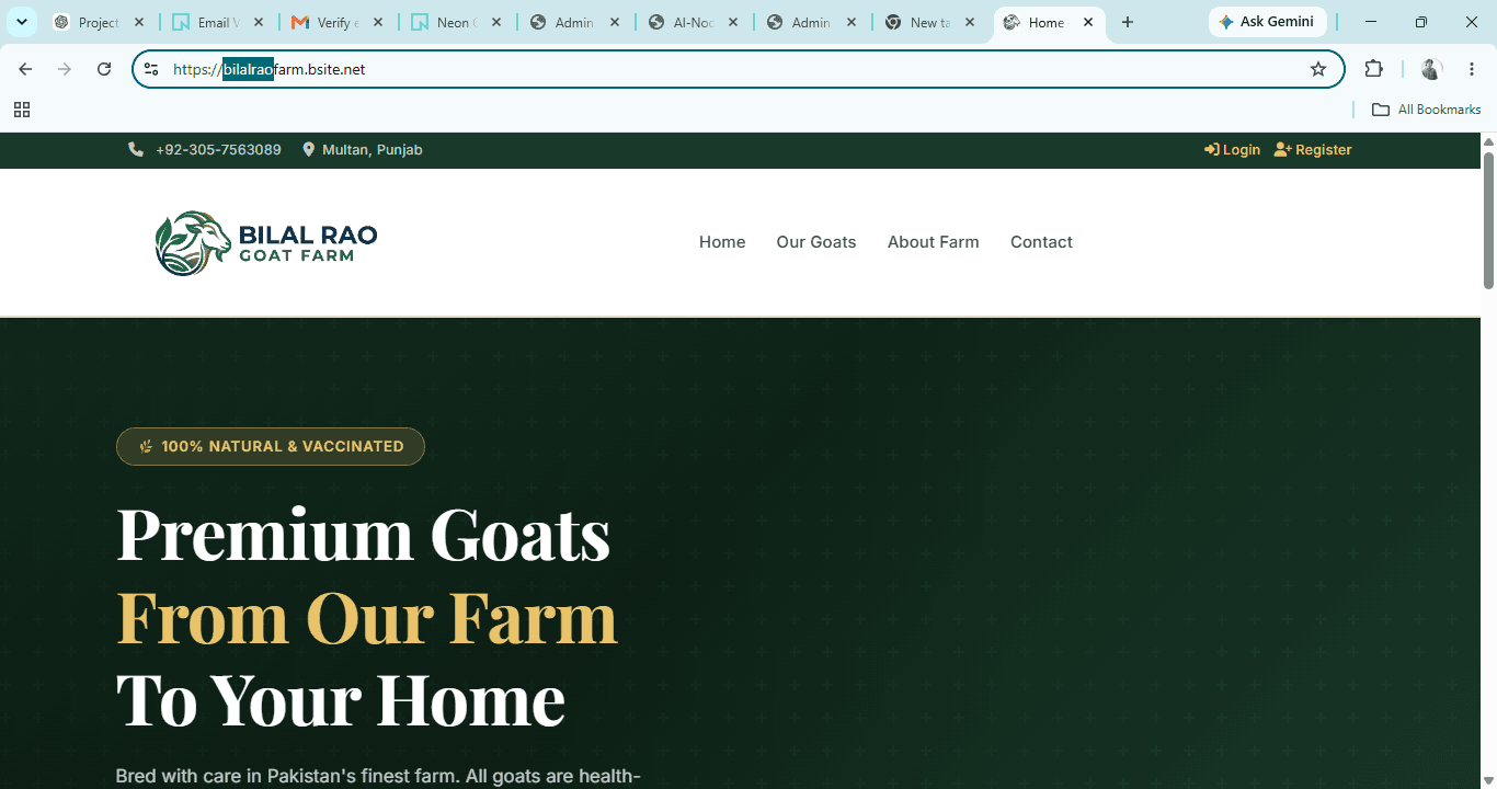 Bilal Rao Goat Farm screenshot